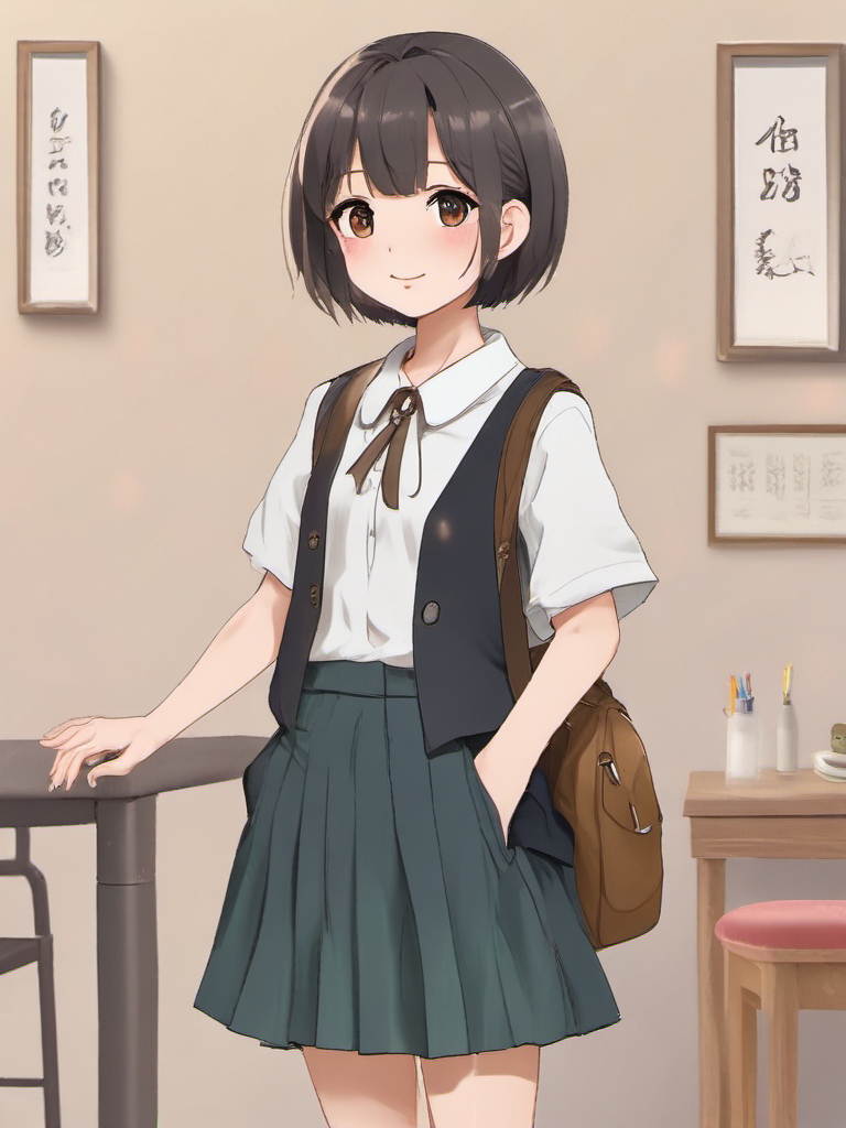 japanese boyish junior high student summer by Free AI Image Generator & Maker - No login required✨ | AIGAZOU