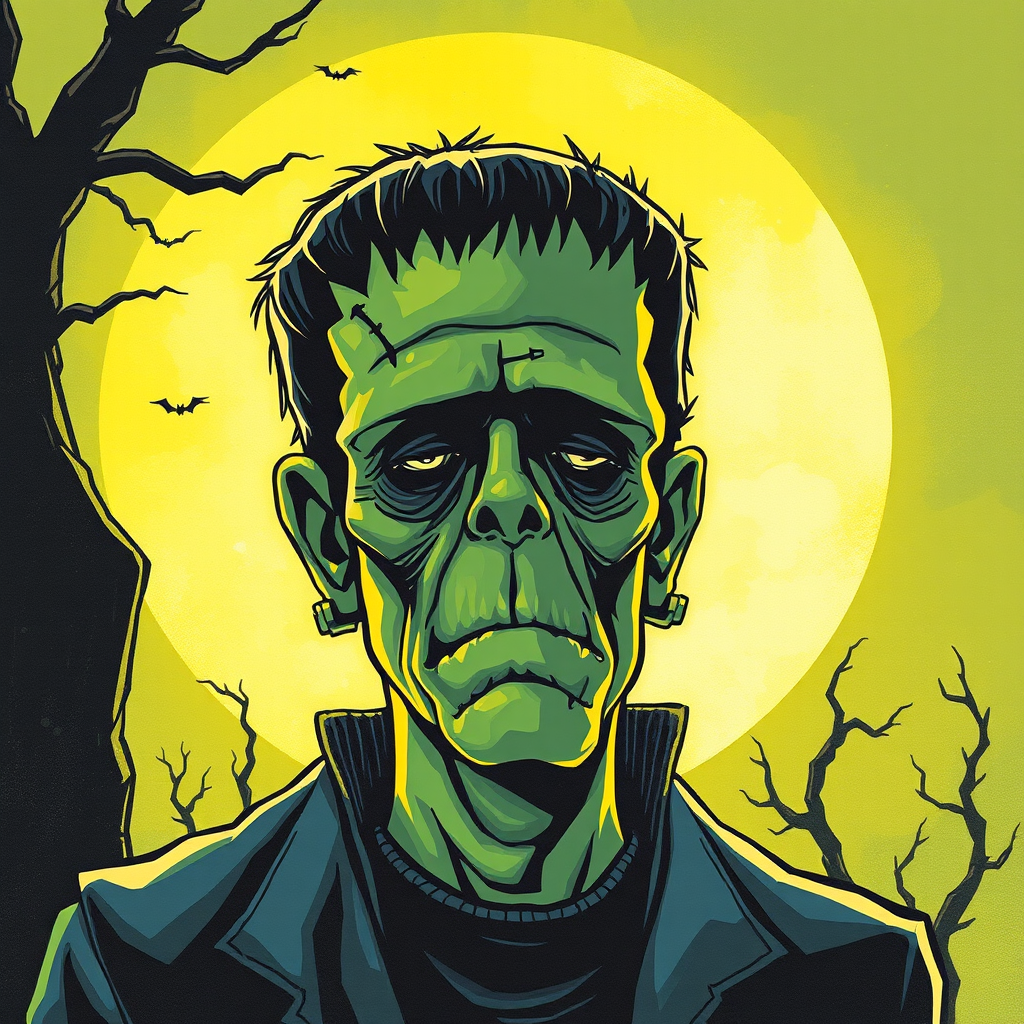 frankenstein by Free AI Image Generator & Maker - No login required✨ | AIGAZOU