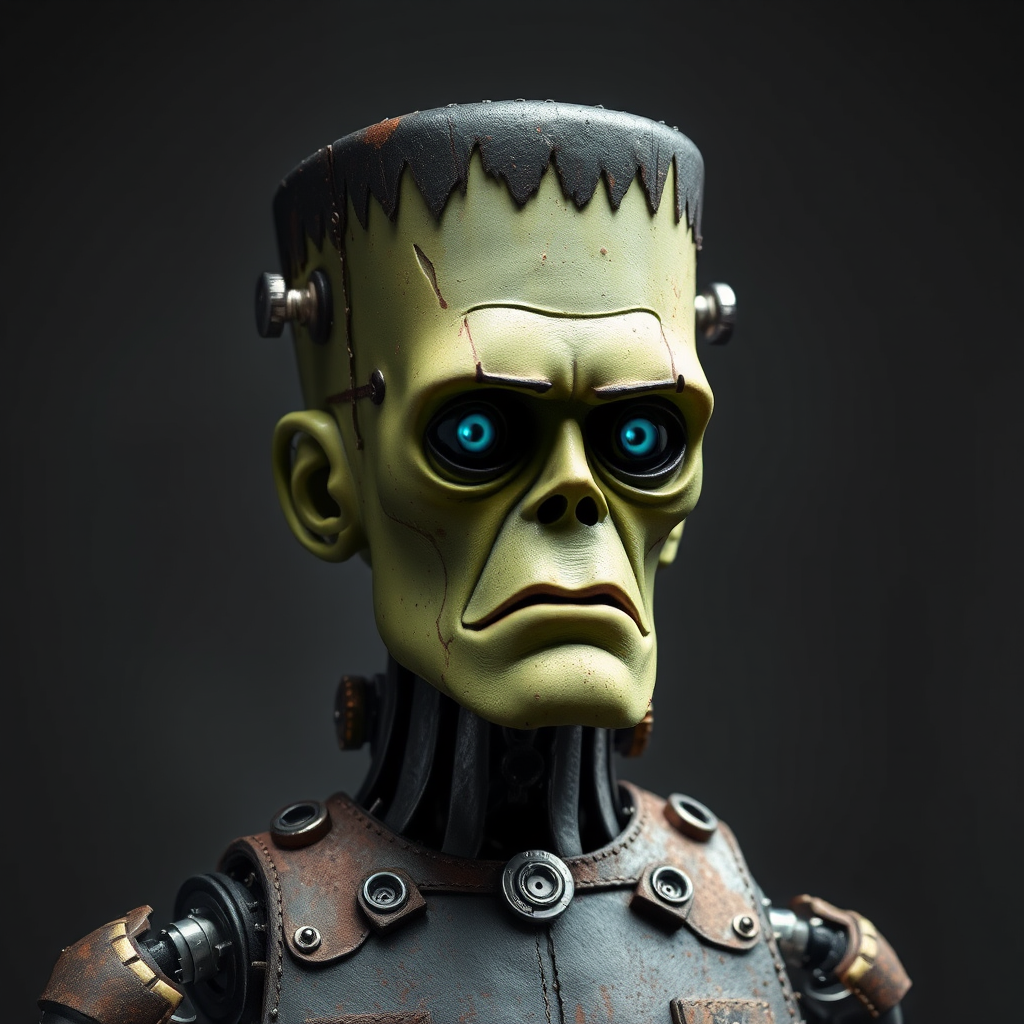 a frankenstein robot by Free AI Image Generator & Maker - No login required✨ | AIGAZOU