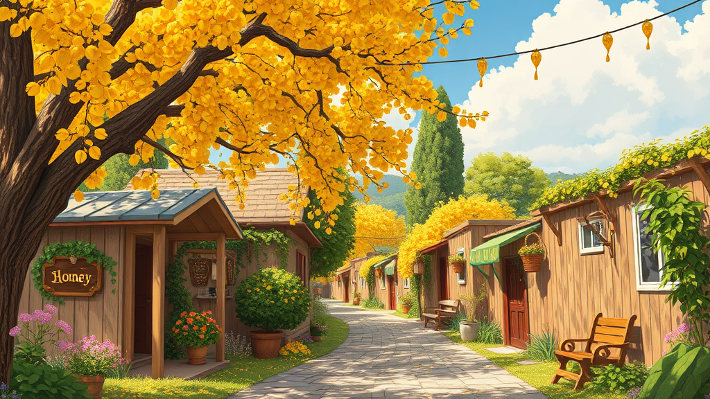 honey alley by Free AI Image Generator & Maker - No login required✨ | AIGAZOU
