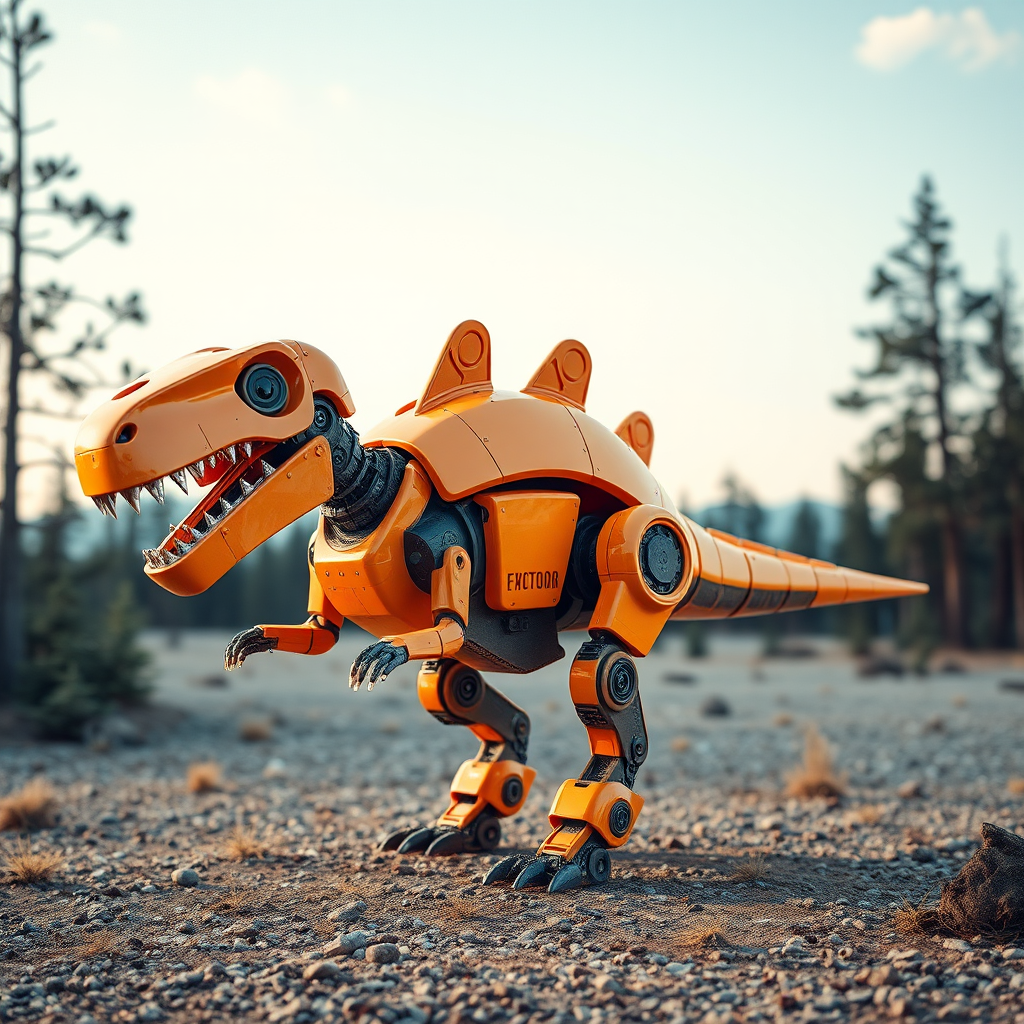 dinosaur robot by Free AI Image Generator & Maker - No login required✨ | AIGAZOU