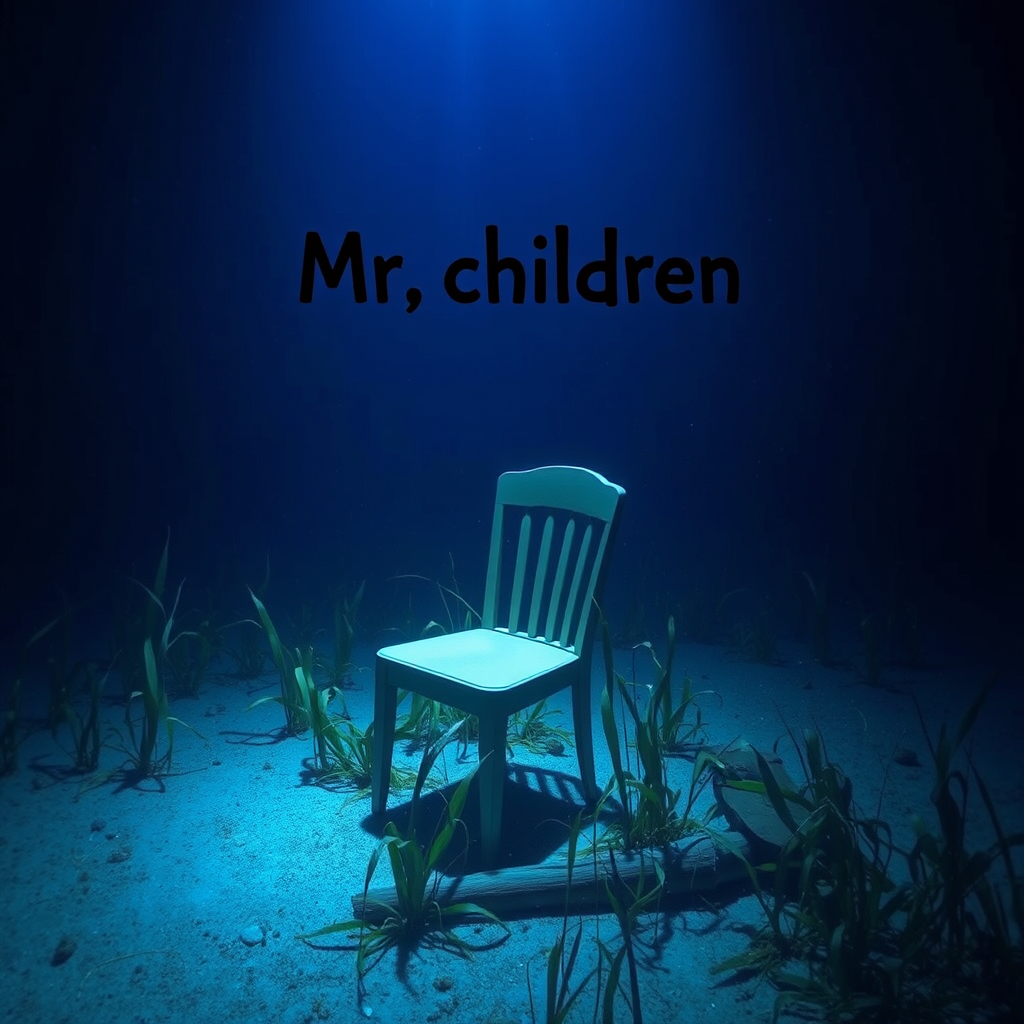 deep sea light blue ground chair grass by Free AI Image Generator & Maker - No login required✨ | AIGAZOU