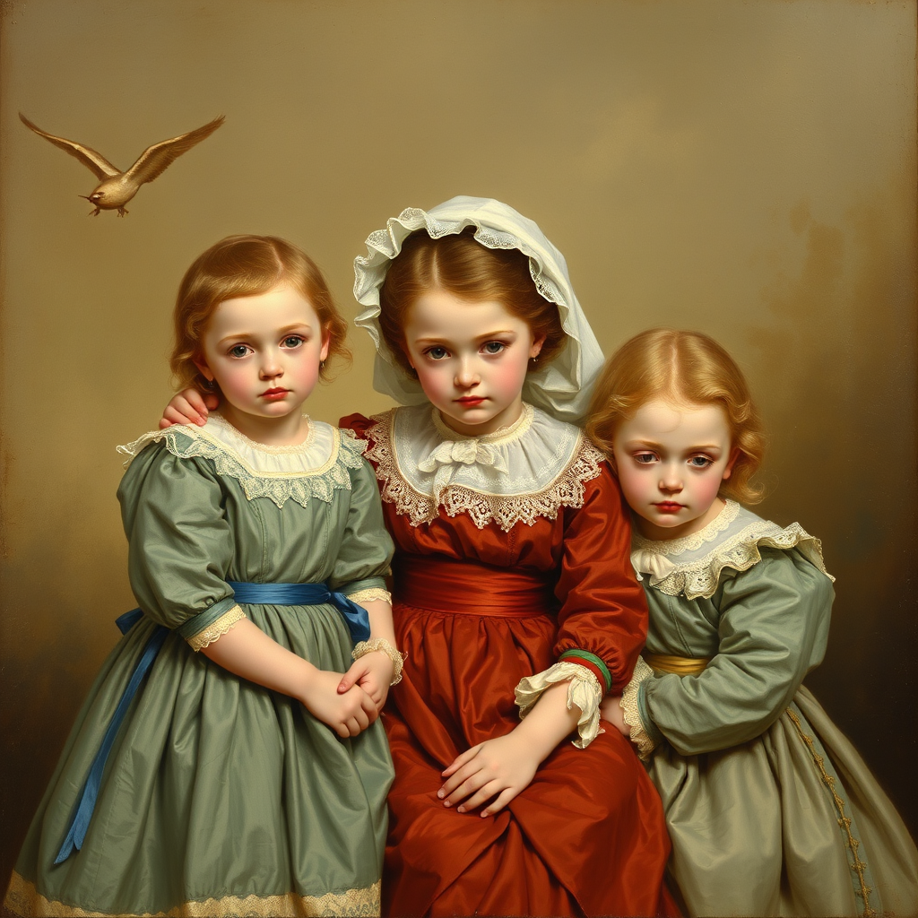 victorian maiden child by Free AI Image Generator & Maker - No login required✨ | AIGAZOU