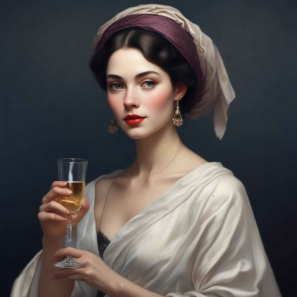 young woman night sky contemplation by Free AI Image Generator & Maker - No login required✨ | AIGAZOU