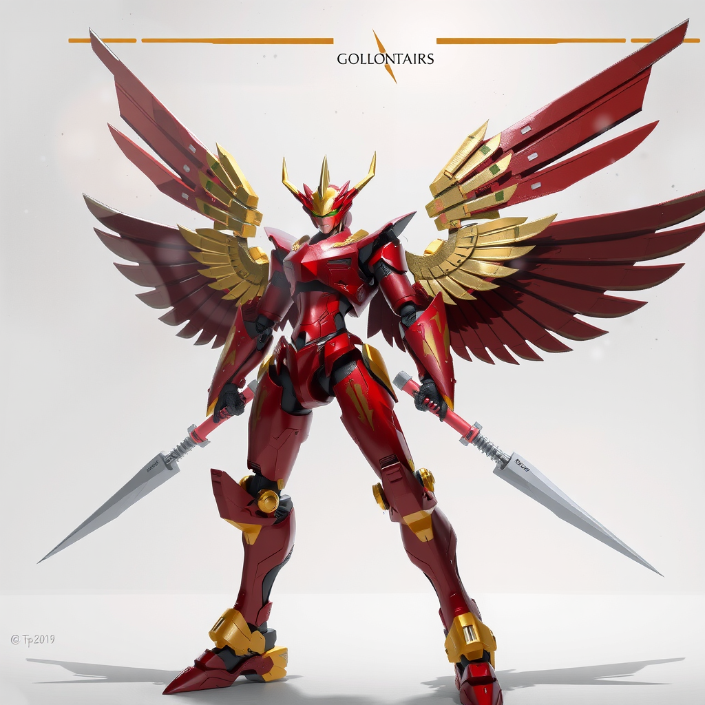 red orange robot dragon head by Free AI Image Generator & Maker - No login required✨ | AIGAZOU
