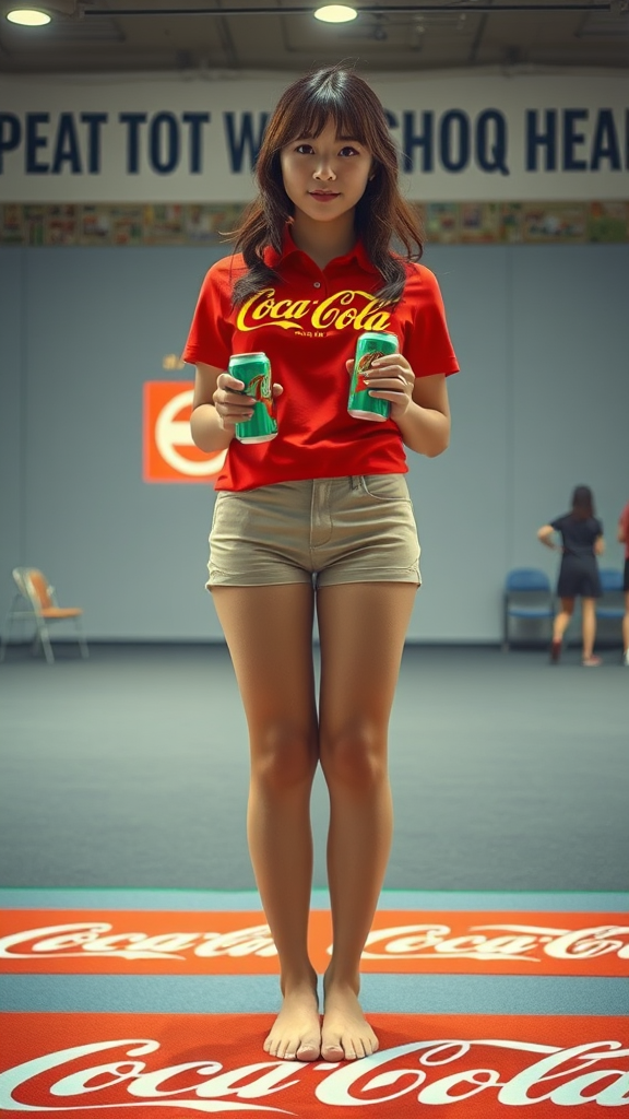 japanese female coca cola companion by Free AI Image Generator & Maker - No login required✨ | AIGAZOU