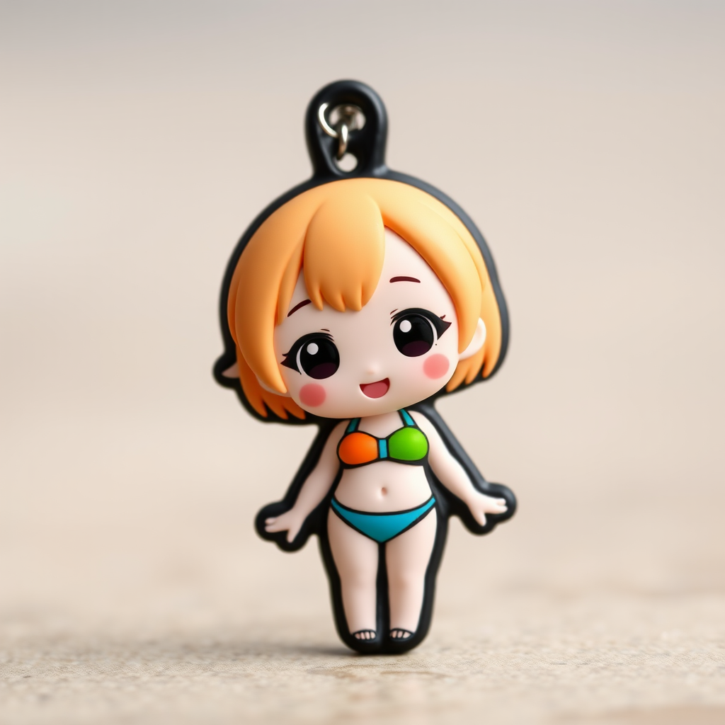 cute kawaii smiling girl colorful swimsuit by Free AI Image Generator & Maker - No login required✨ | AIGAZOU