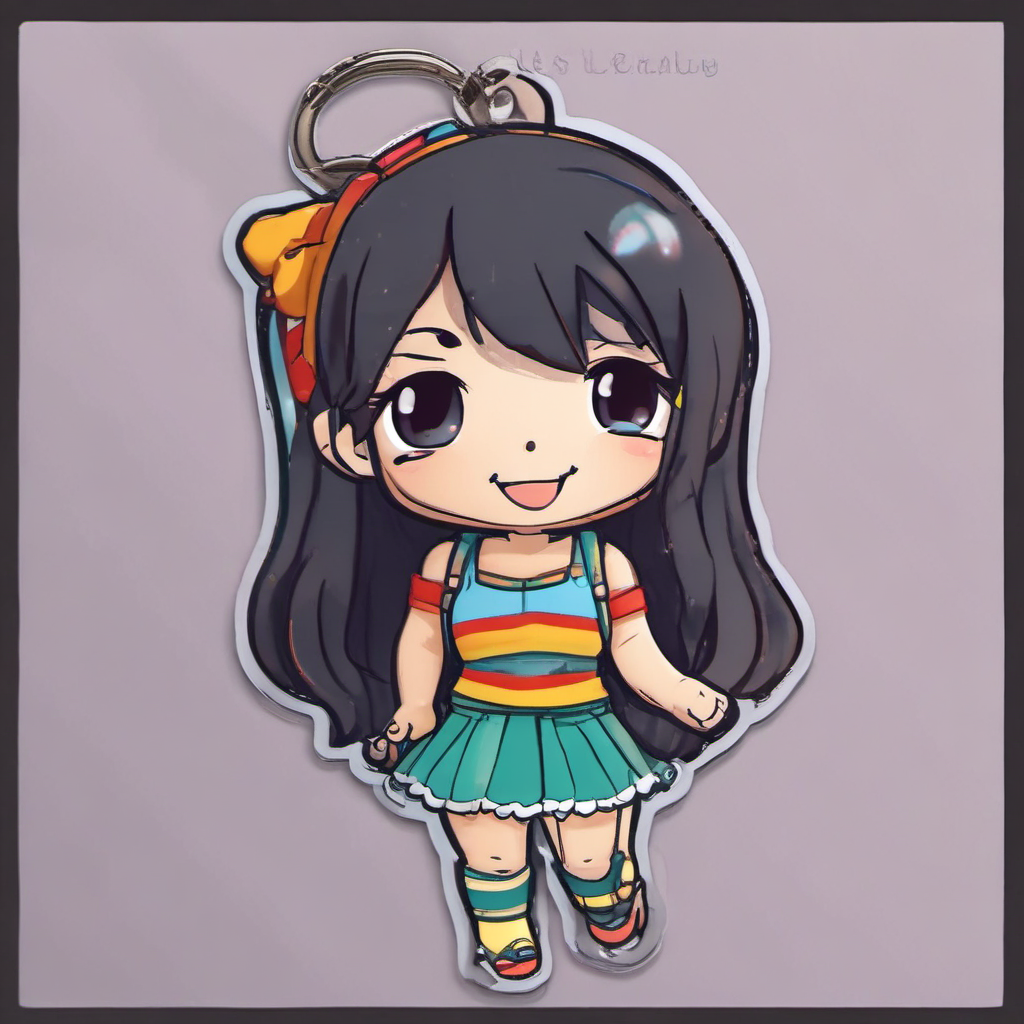 cute kawaii smiling girl colorful swimsuit by Free AI Image Generator & Maker - No login required✨ | AIGAZOU
