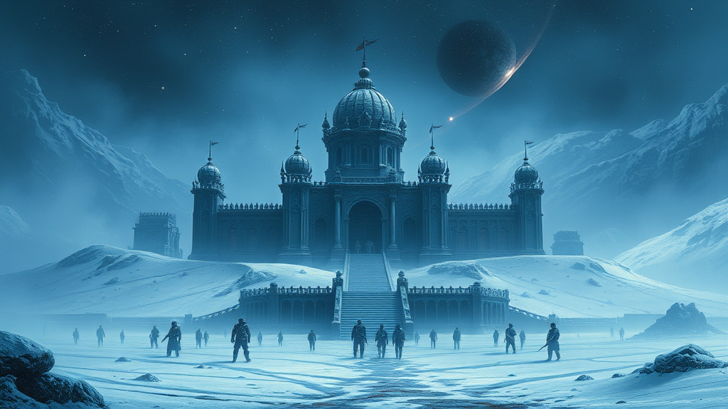 battlefield tempel ice cold snow deeper by Free AI Image Generator & Maker - No login required✨ | AIGAZOU