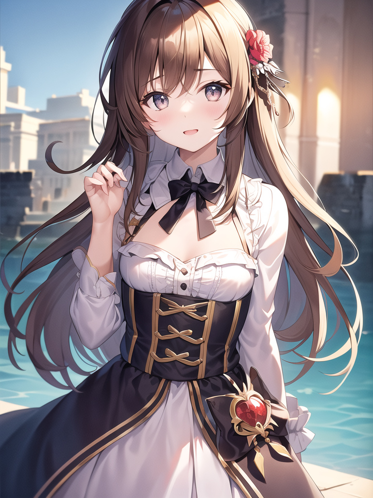 cute beautiful girl small chest by Free AI Image Generator & Maker - No login required✨ | AIGAZOU