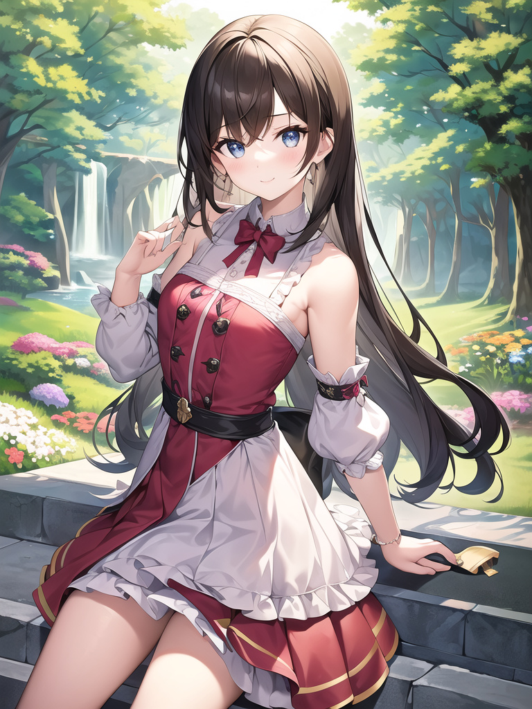 cute beautiful girl small chest by Free AI Image Generator & Maker - No login required✨ | AIGAZOU