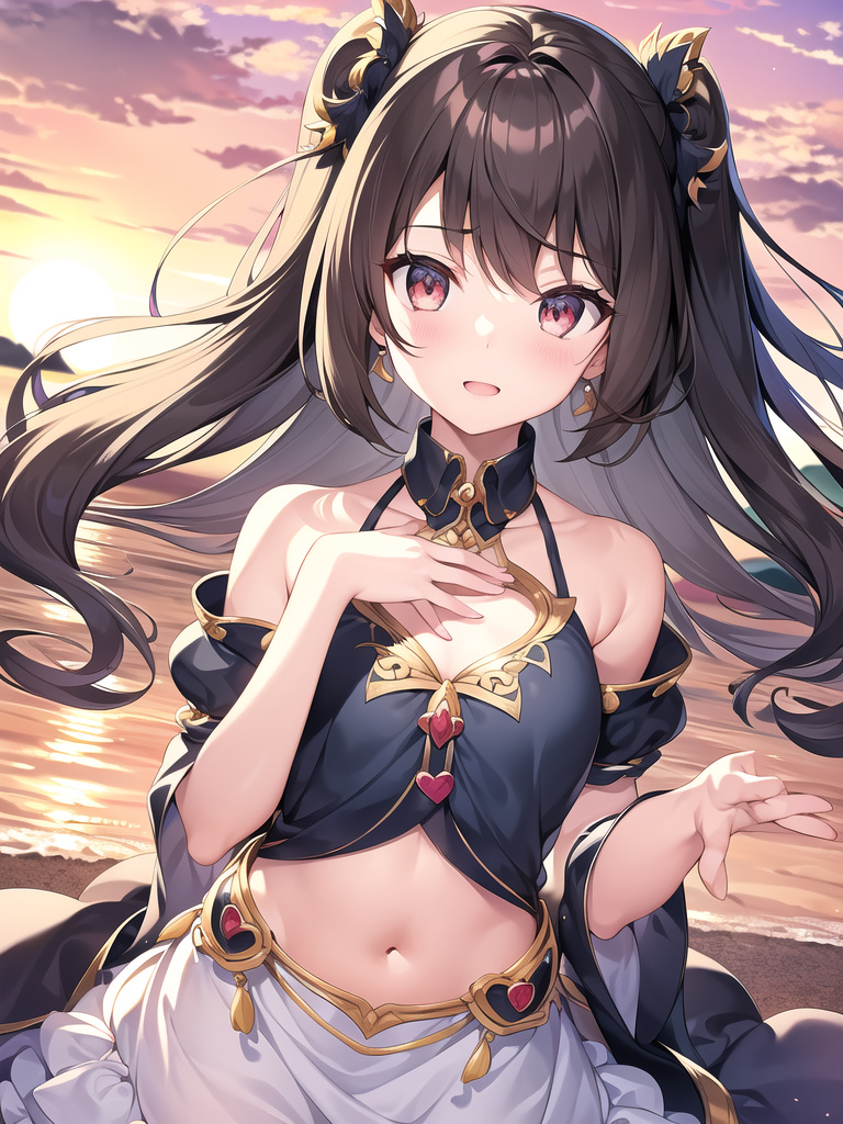 cute beautiful girl small chest by Free AI Image Generator & Maker - No login required✨ | AIGAZOU