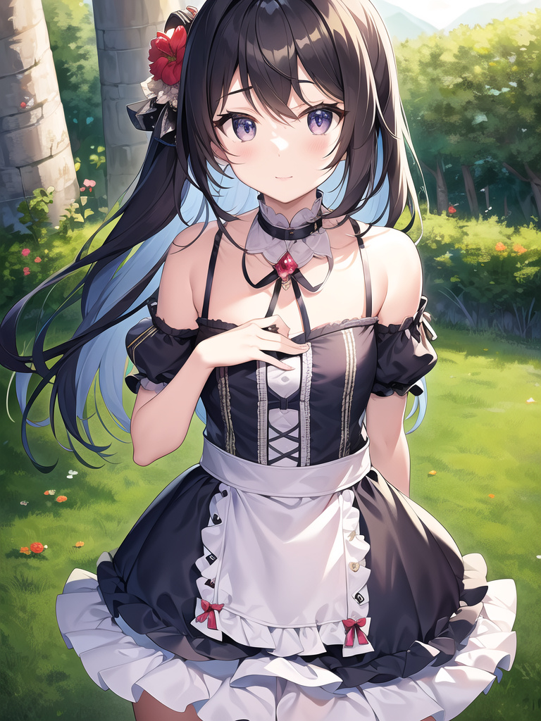 cute beautiful girl small chest by Free AI Image Generator & Maker - No login required✨ | AIGAZOU