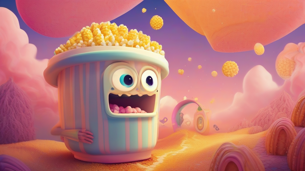 magical surreal poch corn world inspired by dali and rackham by Free AI Image Generator & Maker - No login required✨ | AIGAZOU
