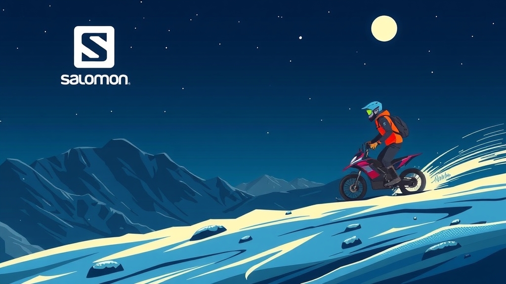 salomon brand promotion image by Free AI Image Generator & Maker - No login required✨ | AIGAZOU