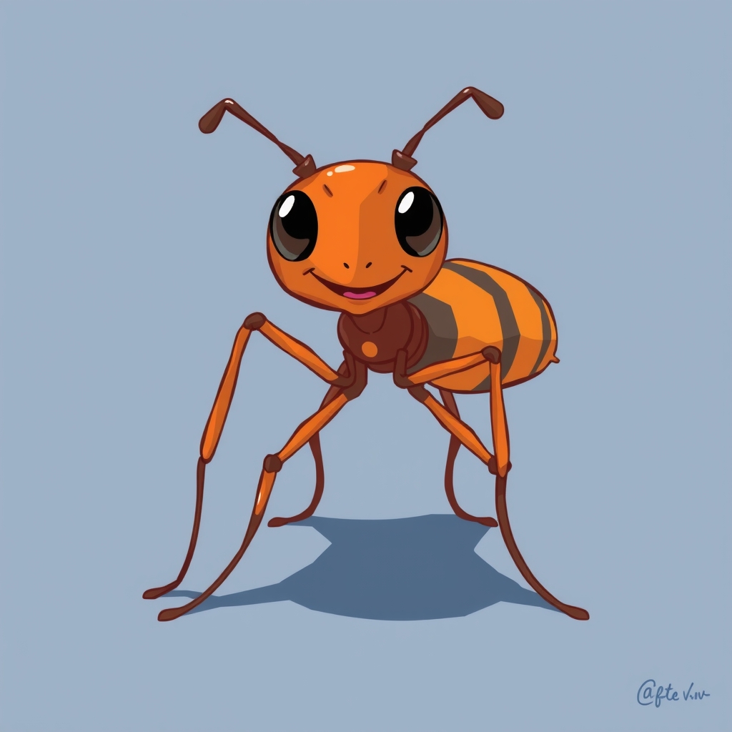 sweet ant front by Free AI Image Generator & Maker - No login required✨ | AIGAZOU