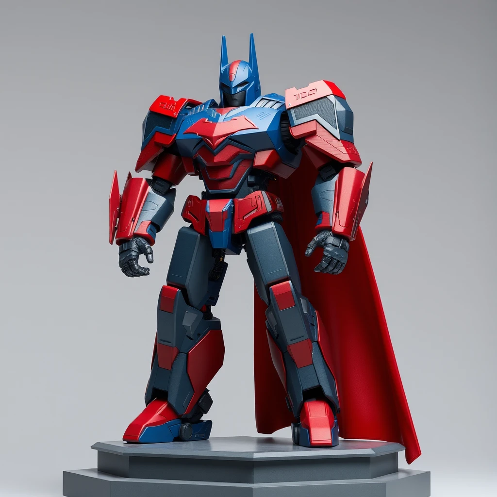 robot warrior batman superman by Free AI Image Generator & Maker - No login required✨ | AIGAZOU