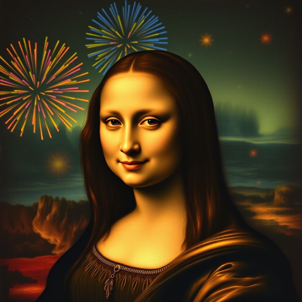 leonardo da vinci style portrait mona lisa by Free AI Image Generator & Maker - No login required✨ | AIGAZOU