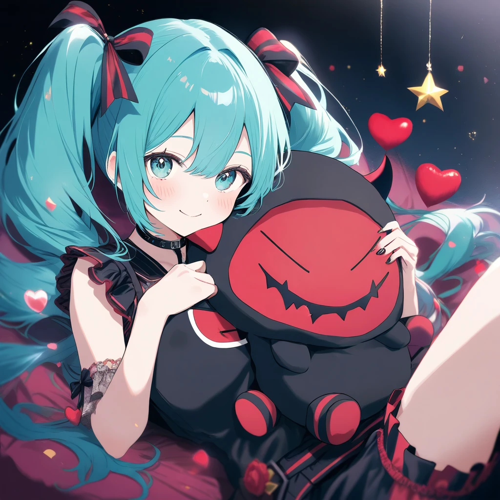 cute beautiful girl hugging plushie by Free AI Image Generator & Maker - No login required✨ | AIGAZOU
