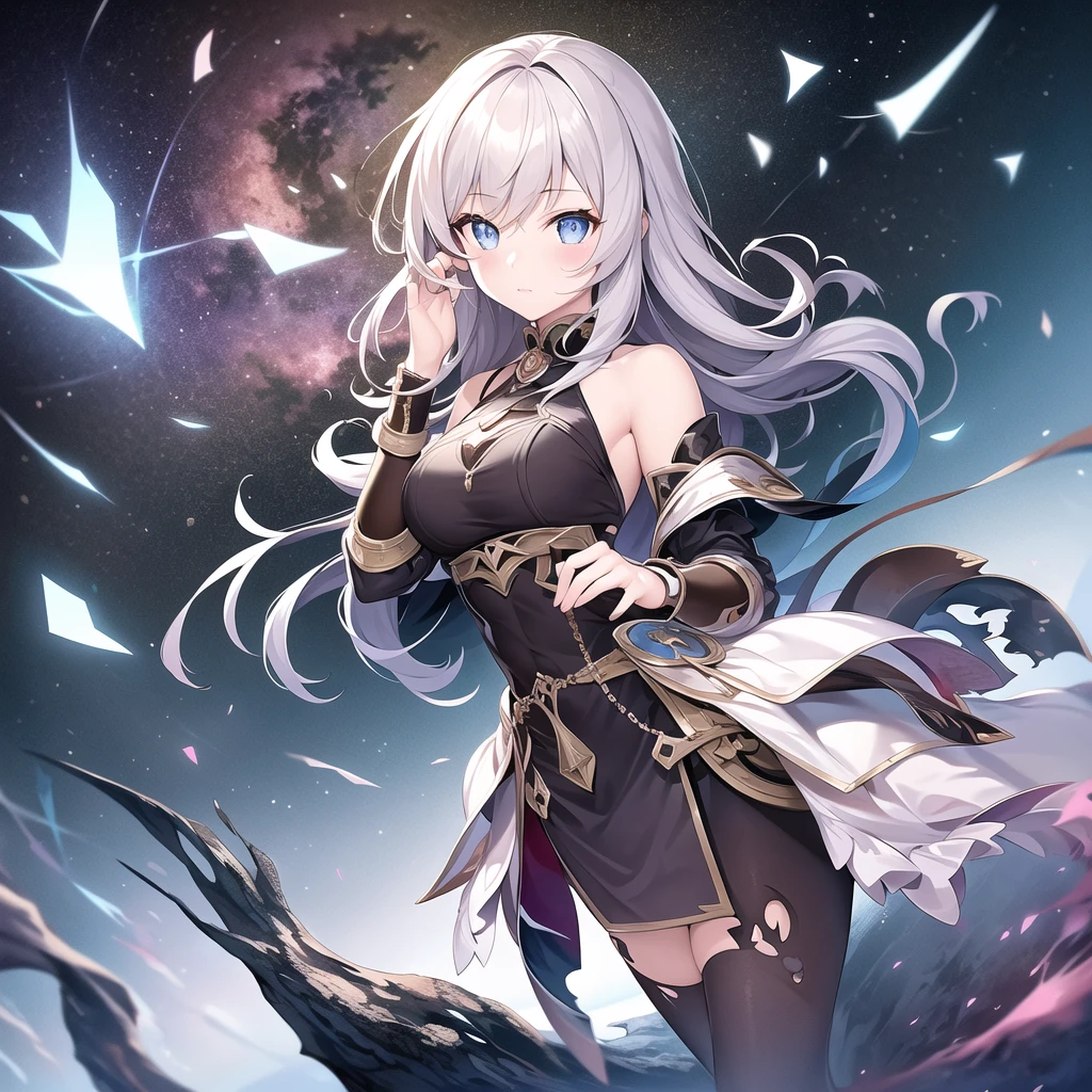 broken world and girl by Free AI Image Generator & Maker - No login required✨ | AIGAZOU