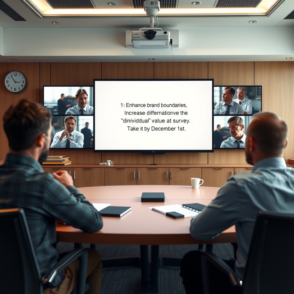 large meeting room with equipment and employees having a heated discussion by मुफ्त एआई छवि जनरेटर - बिना लॉगिन के✨ | AIGAZOU