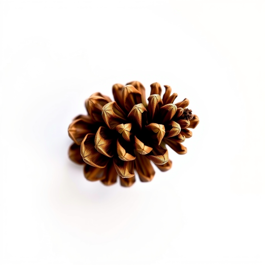 realistic photo ultra high definition pinecone on white background by Générateur d'images par IA gratuit - Aucune connexion nécessaire✨ | AIGAZOU