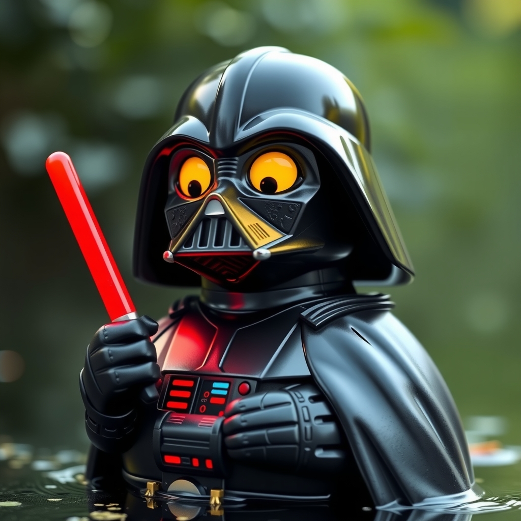 darth vader duck by मुफ्त एआई छवि जनरेटर - बिना लॉगिन के✨ | AIGAZOU