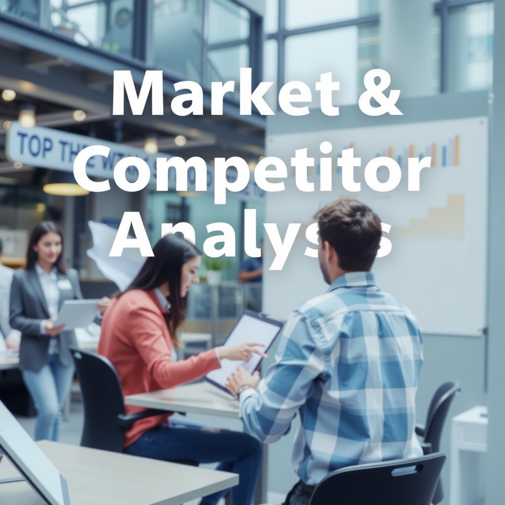 market and competitive analysis by मुफ्त एआई छवि जनरेटर - बिना लॉगिन के✨ | AIGAZOU