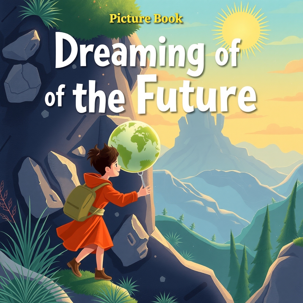 picture book style dreamed future by मुफ्त एआई छवि जनरेटर - बिना लॉगिन के✨ | AIGAZOU