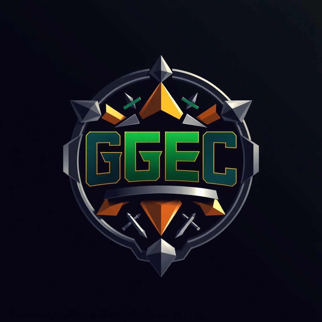 logo ggec in gaming clan style by मुफ्त एआई छवि जनरेटर - बिना लॉगिन के✨ | AIGAZOU