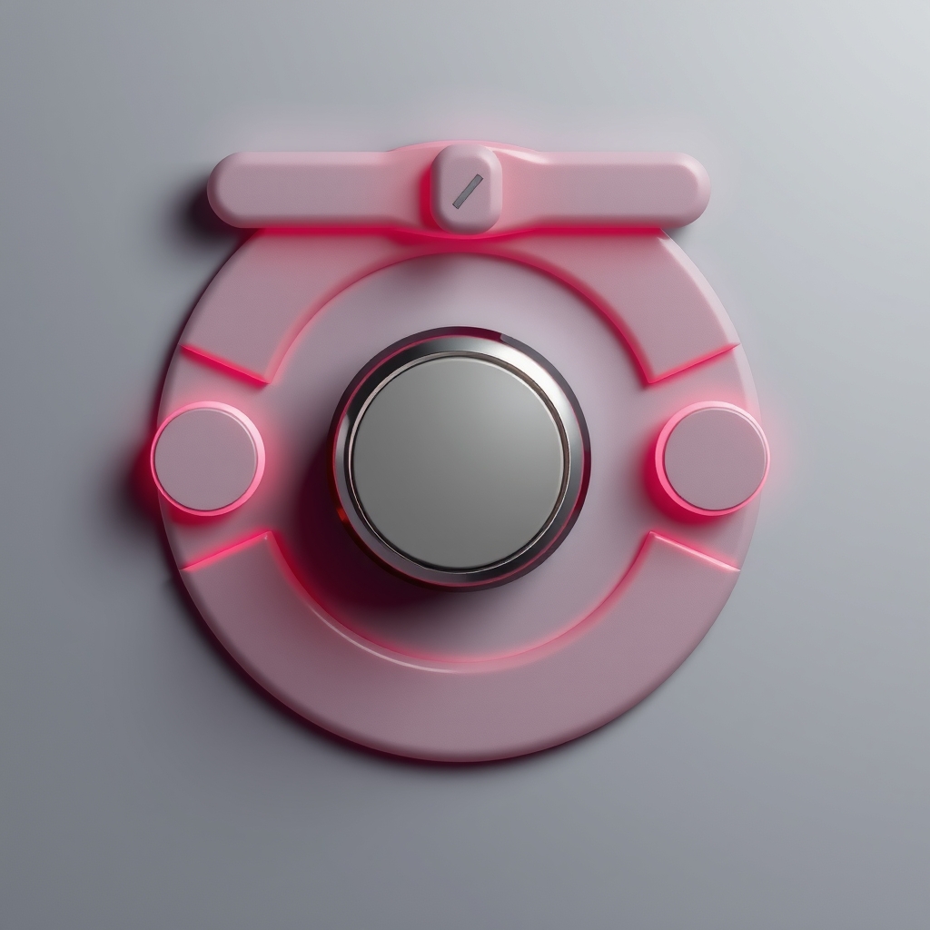 beautiful 3d sliders and rotary buttons glowing grey and purple push buttons with shadows by Générateur d'images par IA gratuit - Aucune connexion nécessaire✨ | AIGAZOU