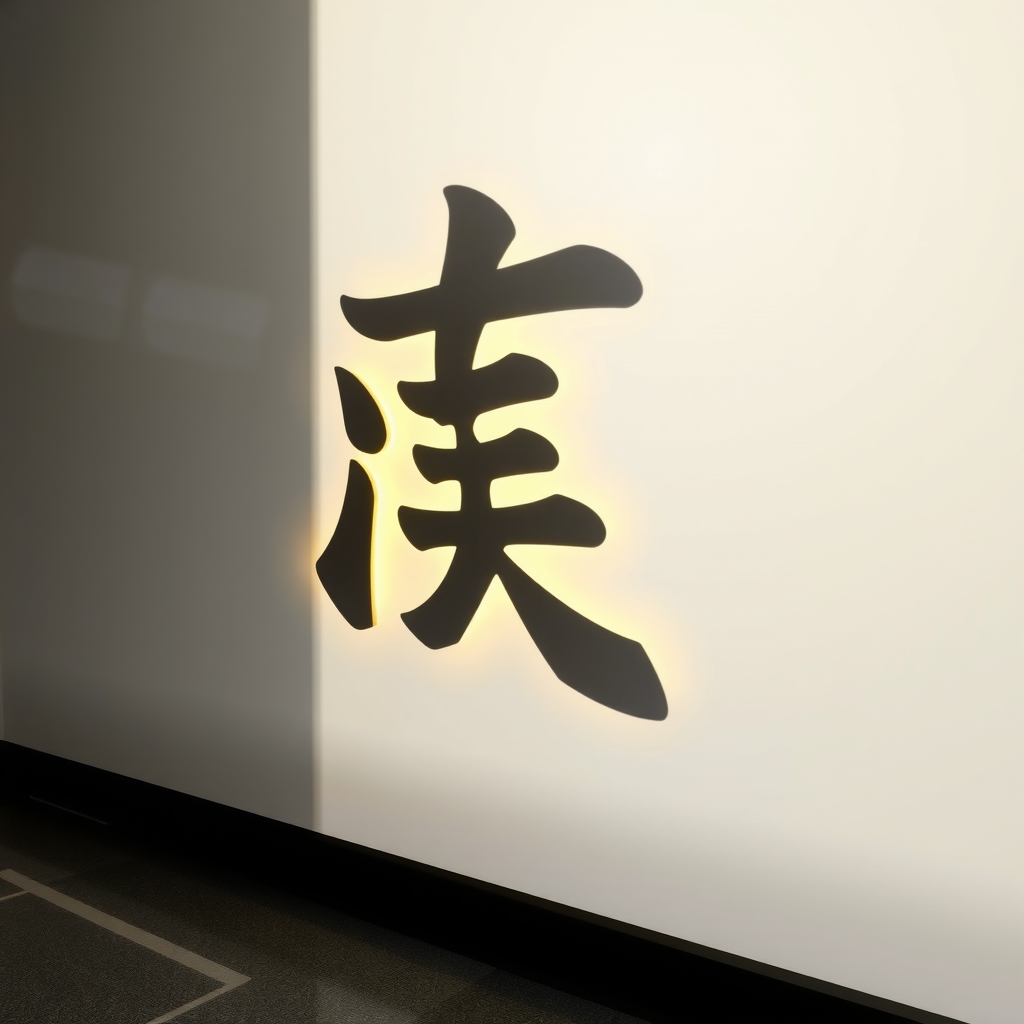 japanese character with highlighted shadows by मुफ्त एआई छवि जनरेटर - बिना लॉगिन के✨ | AIGAZOU