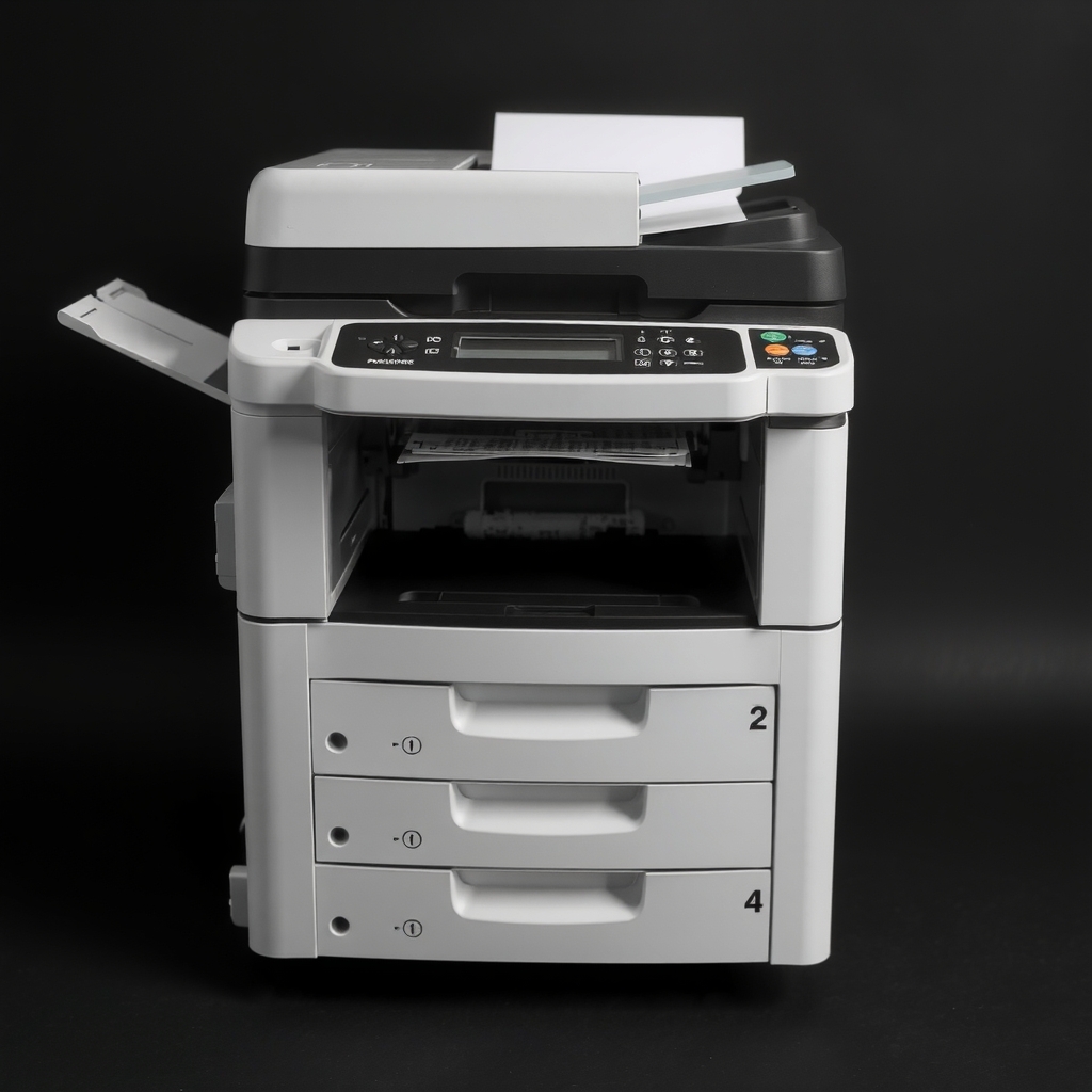 black background and copy machine paper shredder by मुफ्त एआई छवि जनरेटर - बिना लॉगिन के✨ | AIGAZOU