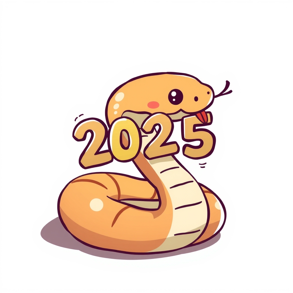 cute snake illustration style 2025 by मुफ्त एआई छवि जनरेटर - बिना लॉगिन के✨ | AIGAZOU