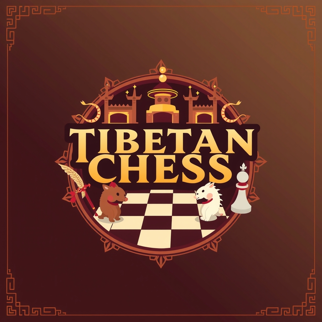 tibetan chess title design by मुफ्त एआई छवि जनरेटर - बिना लॉगिन के✨ | AIGAZOU