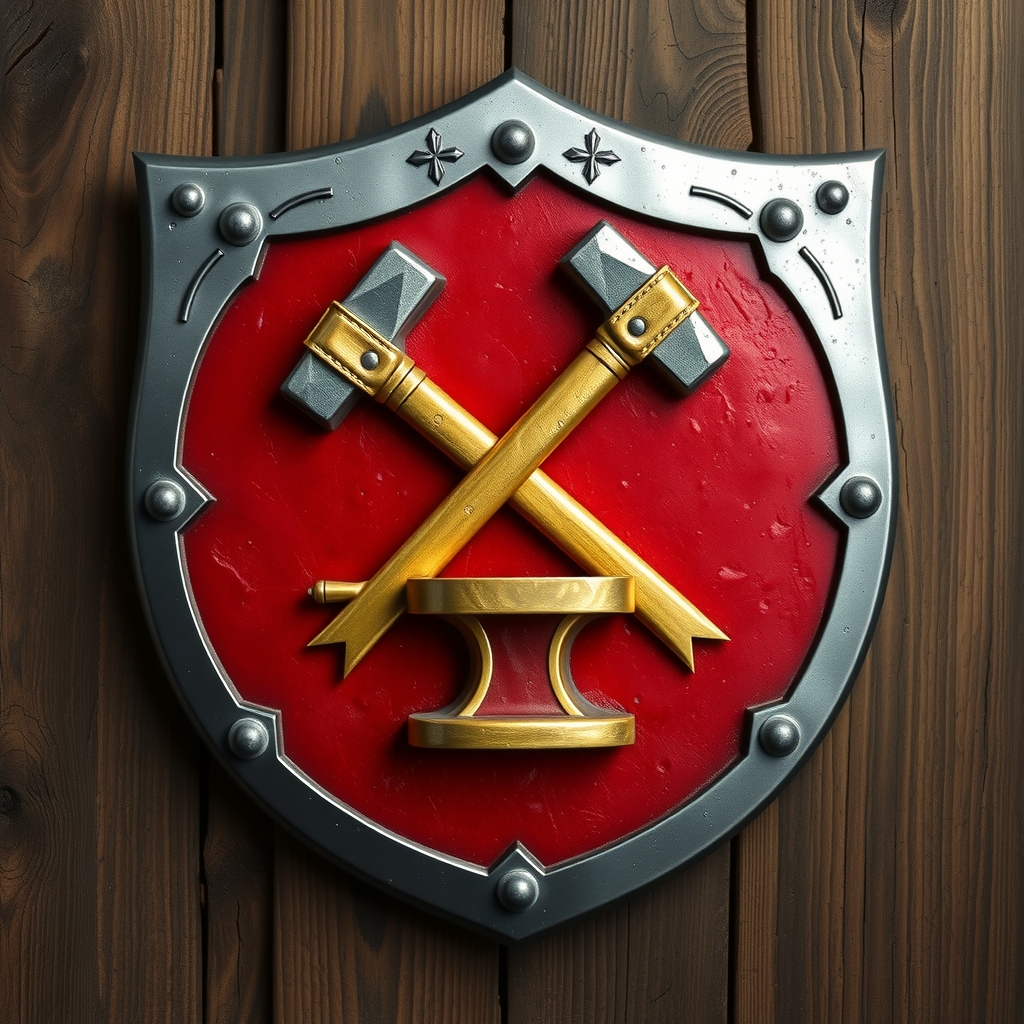 create a coat of arms for fantasy genre dwarves by मुफ्त एआई छवि जनरेटर - बिना लॉगिन के✨ | AIGAZOU