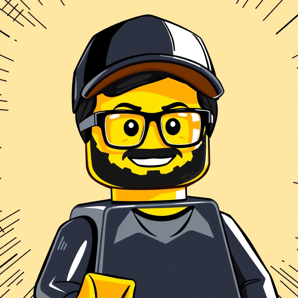 create a comic style image of a lego minifigure passport photo by Générateur d'images par IA gratuit - Aucune connexion nécessaire✨ | AIGAZOU