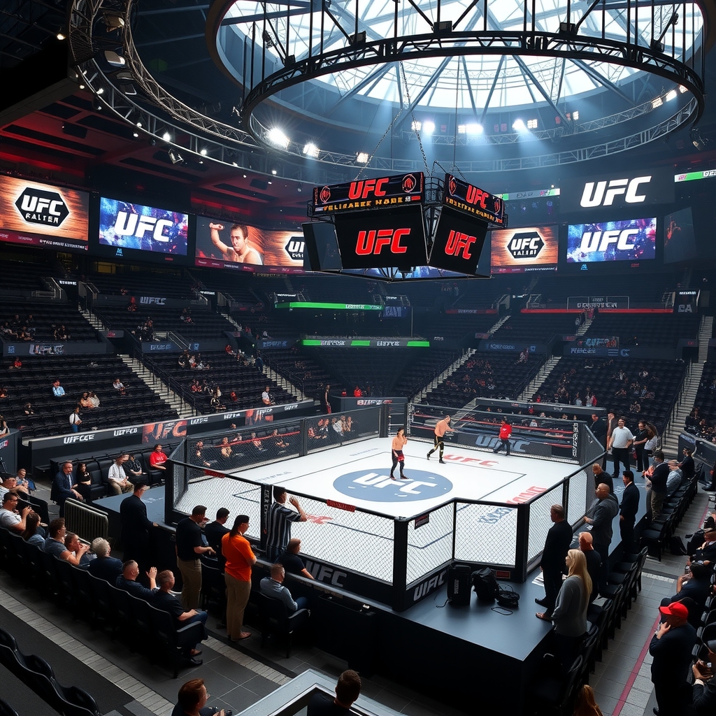 ufc arena by मुफ्त एआई छवि जनरेटर - बिना लॉगिन के✨ | AIGAZOU