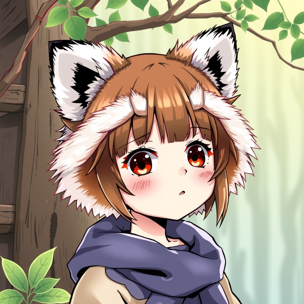 tanuki ears girl manga by मुफ्त एआई छवि जनरेटर - बिना लॉगिन के✨ | AIGAZOU