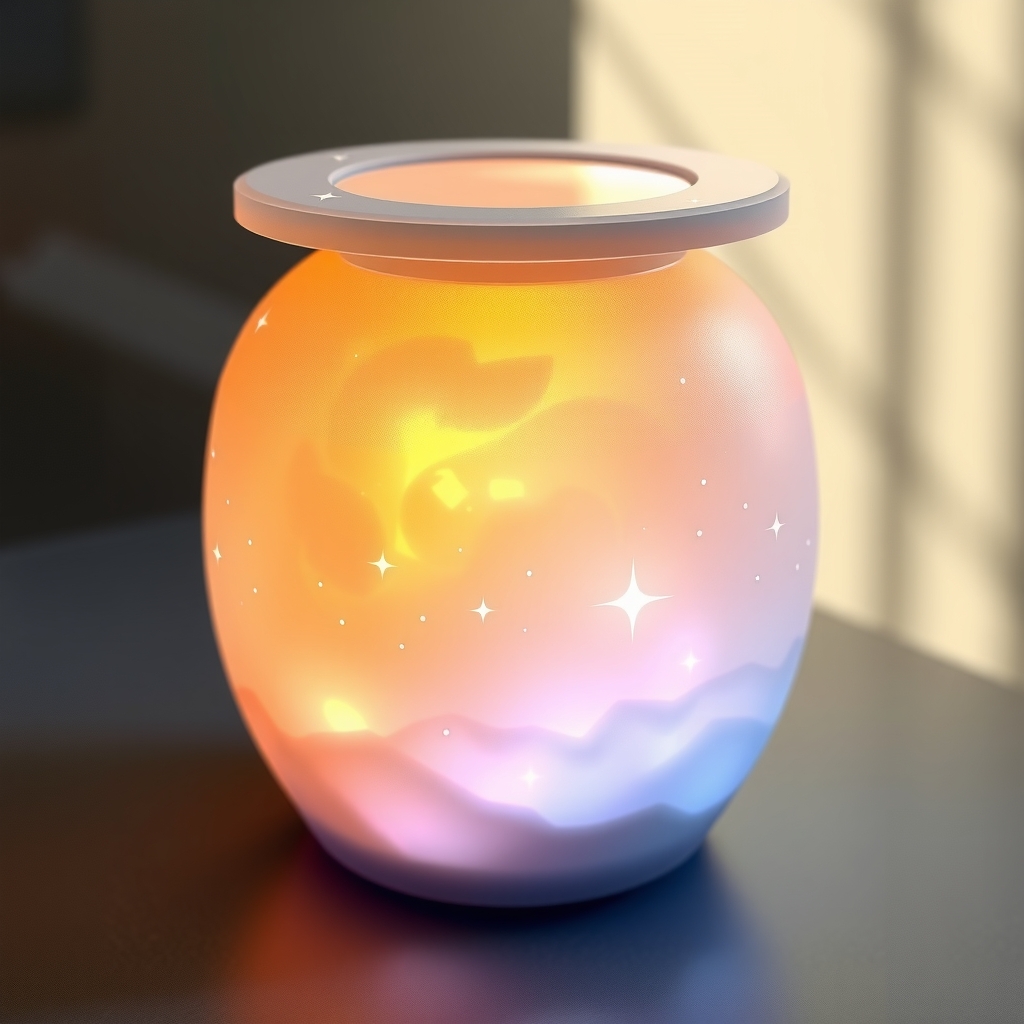 light inspired cremains urn design by मुफ्त एआई छवि जनरेटर - बिना लॉगिन के✨ | AIGAZOU