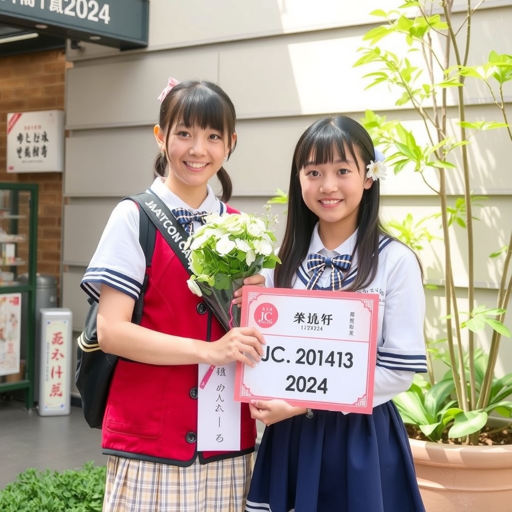 japans cutest middle school girl 2024 by Générateur d'images par IA gratuit - Aucune connexion nécessaire✨ | AIGAZOU