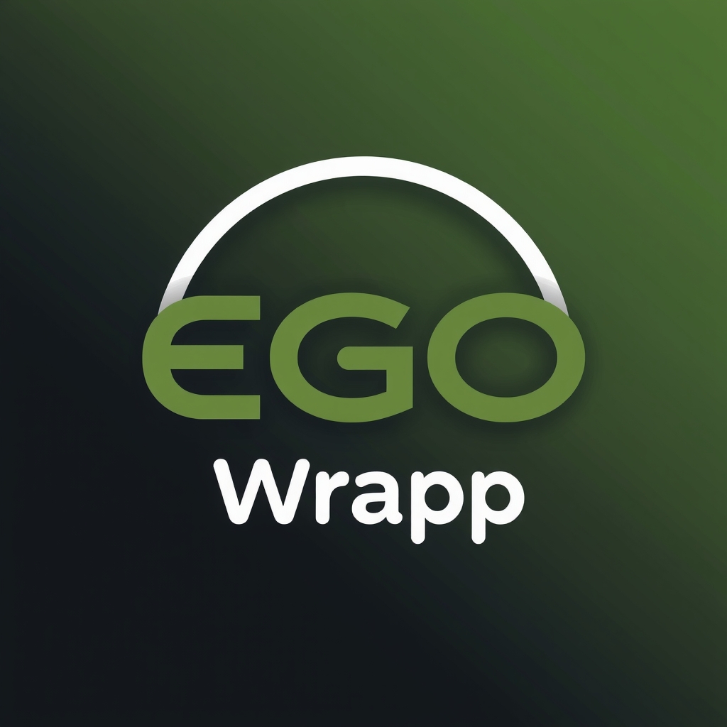 ego wrapp combined logo by मुफ्त एआई छवि जनरेटर - बिना लॉगिन के✨ | AIGAZOU