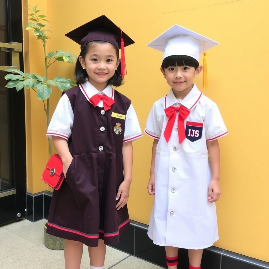 popular stylish graduation outfits for elementary school by मुफ्त एआई छवि जनरेटर - बिना लॉगिन के✨ | AIGAZOU