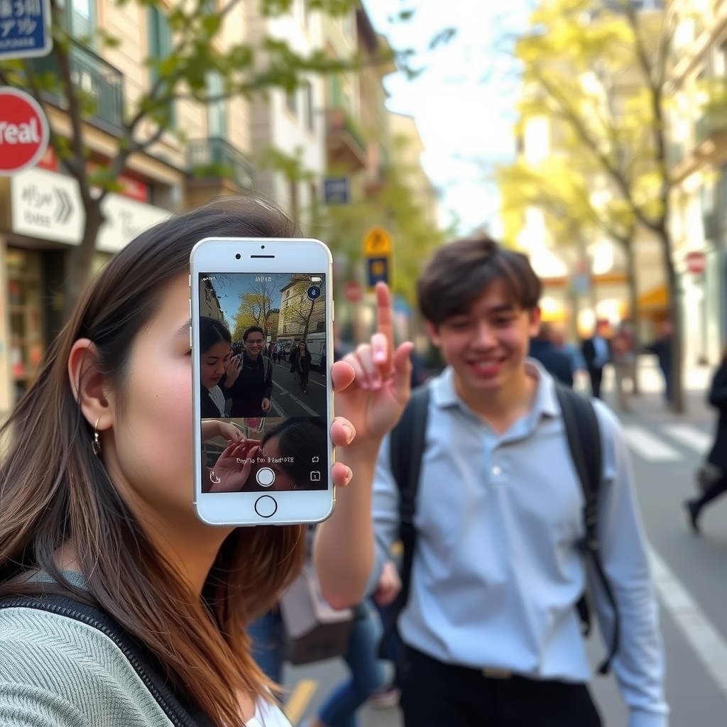 bereal french photo sharing app popular among youth by Générateur d'images par IA gratuit - Aucune connexion nécessaire✨ | AIGAZOU