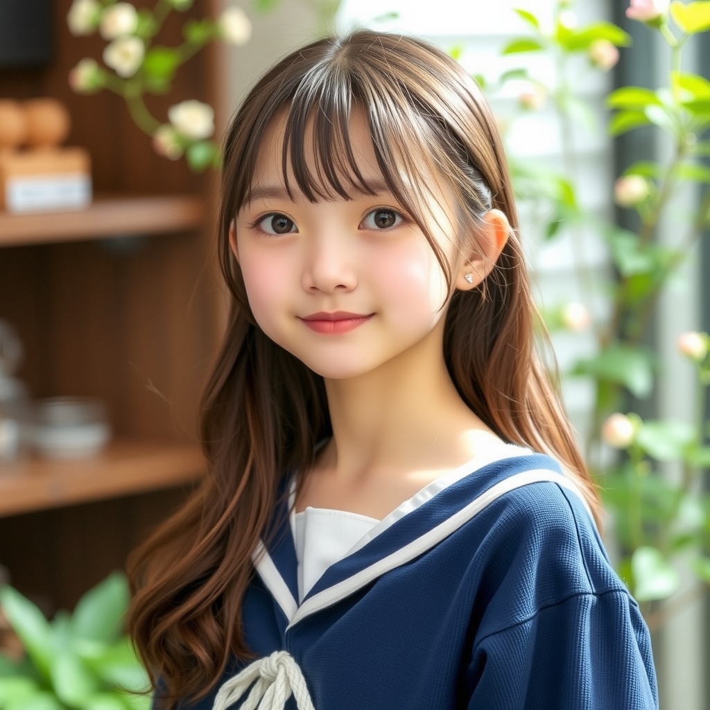 the cutest middle school girl in japan by मुफ्त एआई छवि जनरेटर - बिना लॉगिन के✨ | AIGAZOU