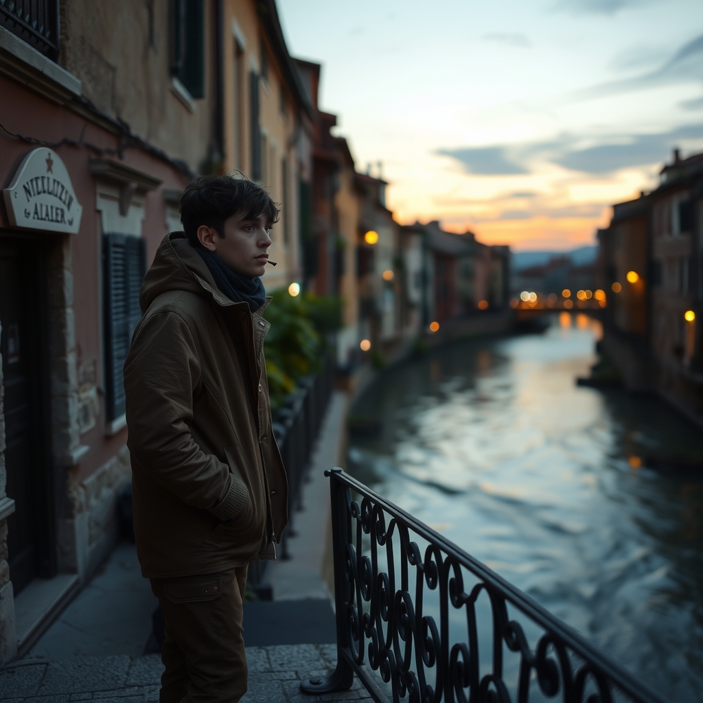 giovanni in the old town at dusk by मुफ्त एआई छवि जनरेटर - बिना लॉगिन के✨ | AIGAZOU