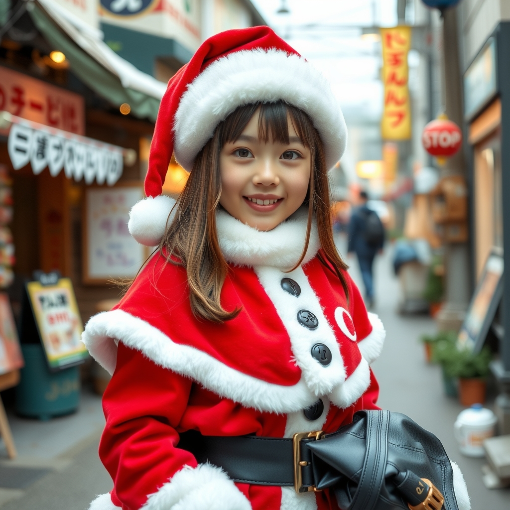 important to proceed as is santa costume japans cutest middle school girl by मुफ्त एआई छवि जनरेटर - बिना लॉगिन के✨ | AIGAZOU