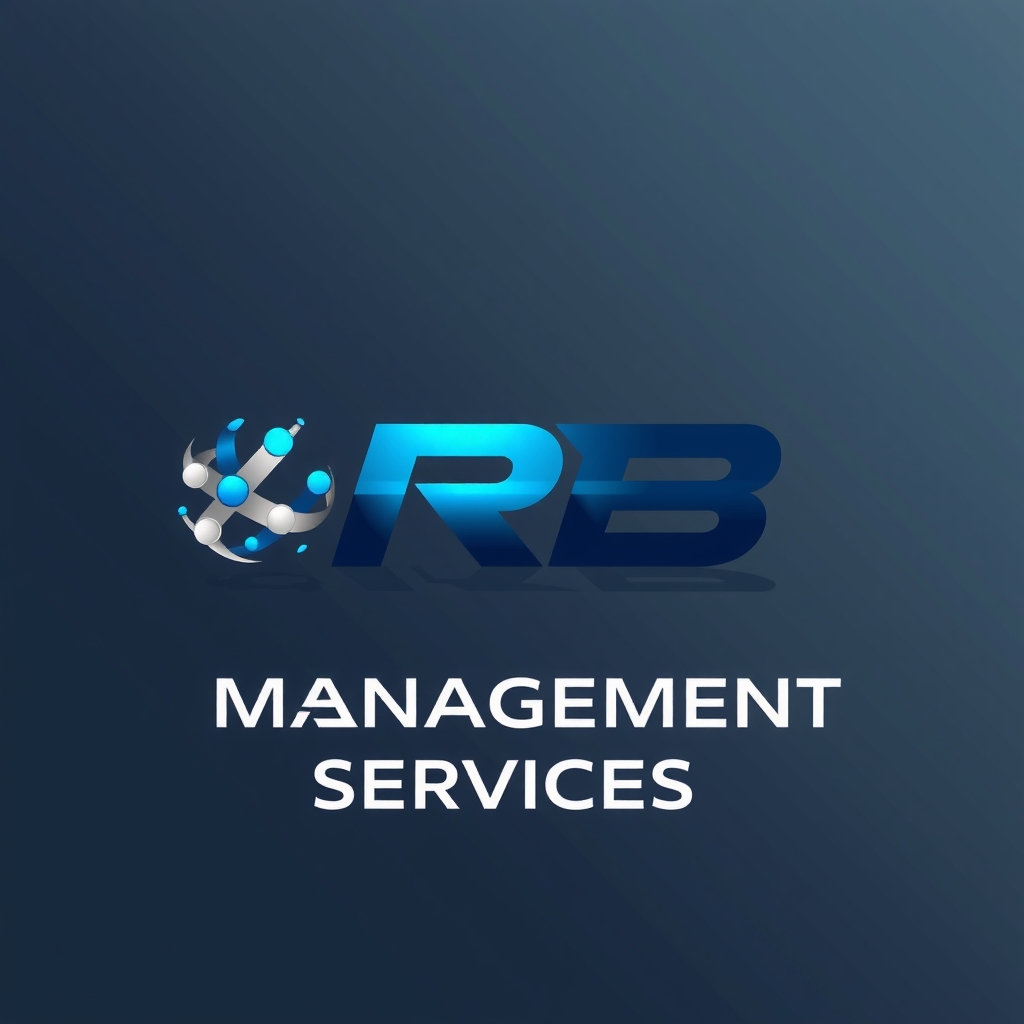 professional modern logo design rb management by मुफ्त एआई छवि जनरेटर - बिना लॉगिन के✨ | AIGAZOU