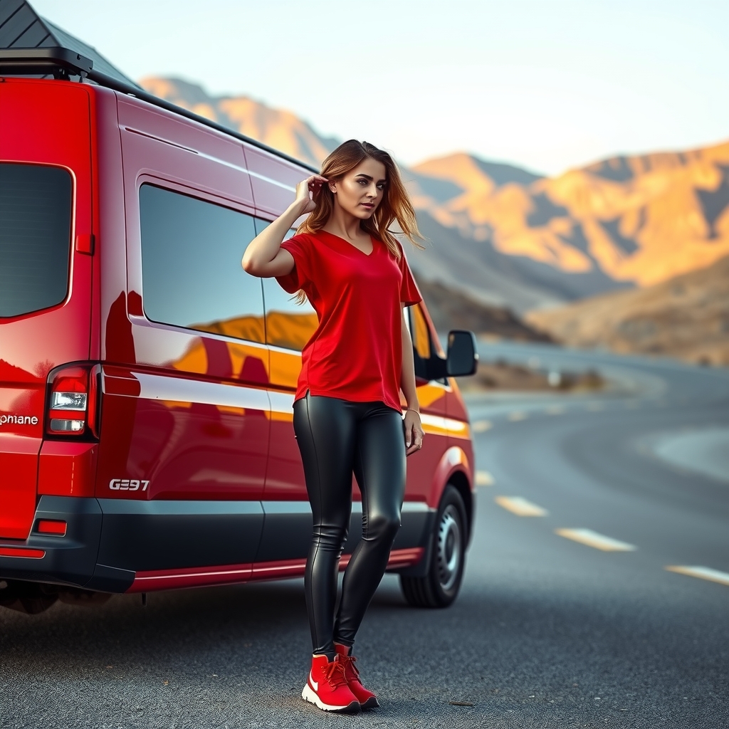 strong woman with modern stylish outfit in nebraska by Générateur d'images par IA gratuit - Aucune connexion nécessaire✨ | AIGAZOU