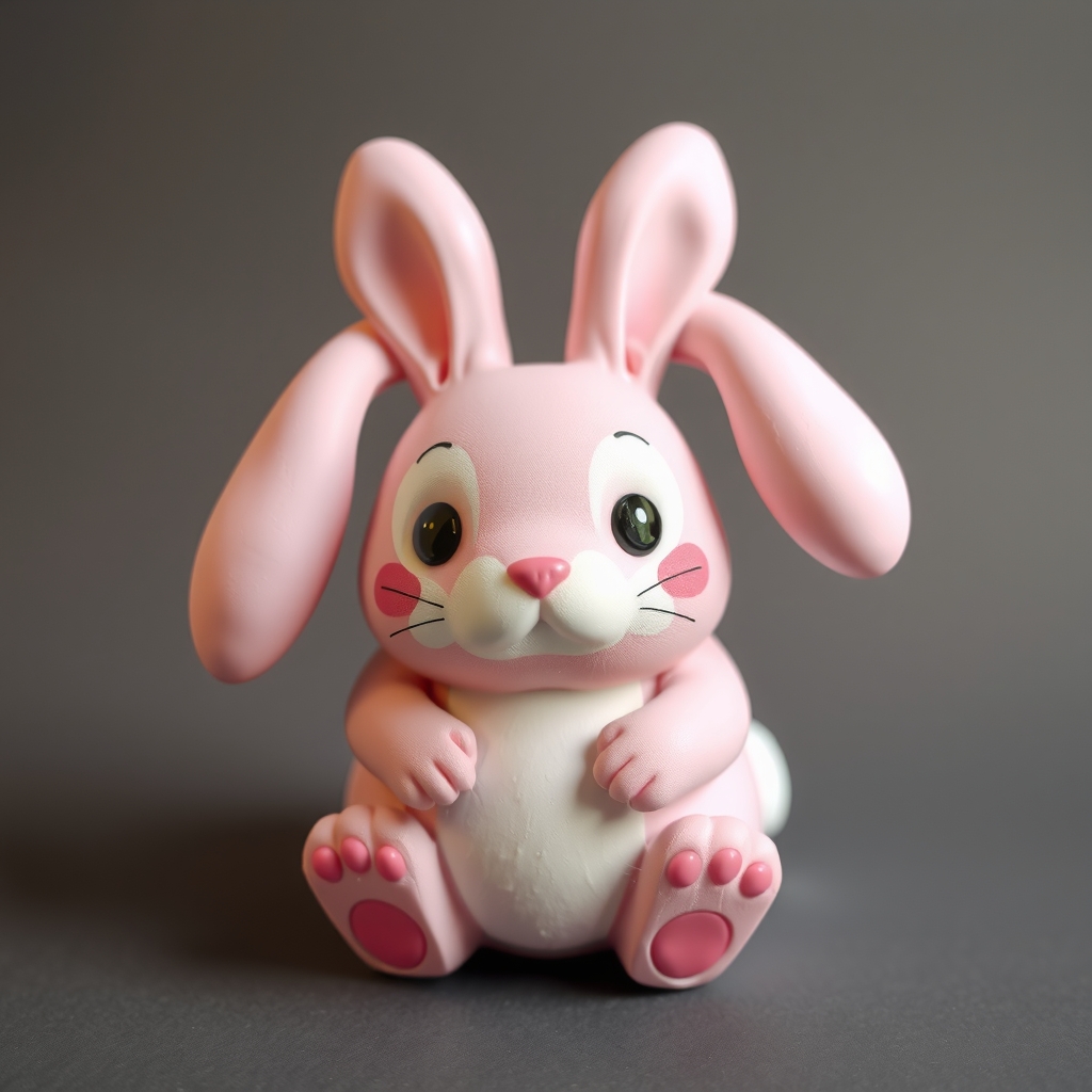 bunny art toy style squishy3d by मुफ्त एआई छवि जनरेटर - बिना लॉगिन के✨ | AIGAZOU